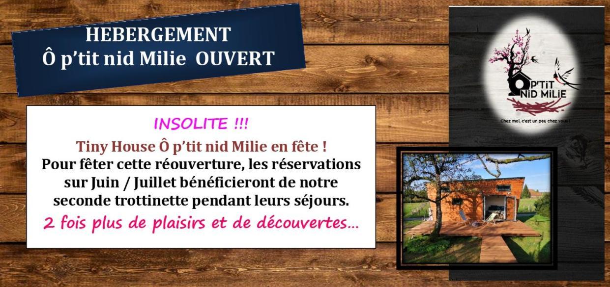 הוילה Bellefontaine  O P'Tit Nid Milie מראה חיצוני תמונה